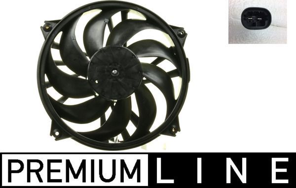 Вентилятор радиатора двигателя Mahle Premium для Citroen Xsara 2000-2005. Артикул CFF 277 000P