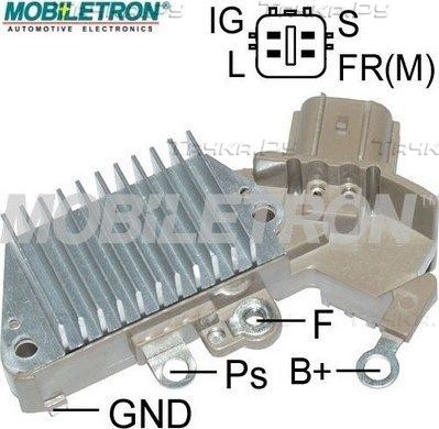 Реле-регулятор напряжения генератора Mobiletron. Артикул VR-H2005-105