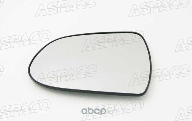 ЗЕРКАЛЬНЫЙ ЭЛЕМЕНТ ПРАВЫЙ С ПОДОГРЕВОМ ОДИНОЧНЫЙ (R) HYUNDAI I40 (12>) (Aspaco). Артикул AP62101