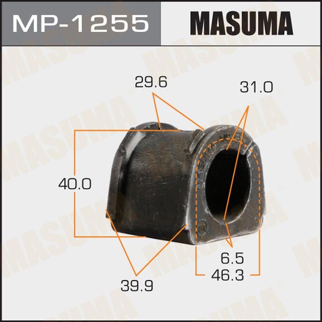 Втулки стабилизатора Masuma. Артикул MP-1255