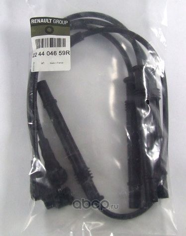 Высоковольтные провода (провода зажигания) (комплект) Renault. Артикул 224404659R