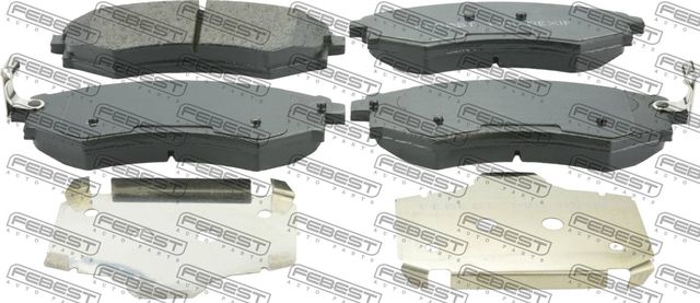 Тормозные колодки Febest. Артикул 1401-REXIF