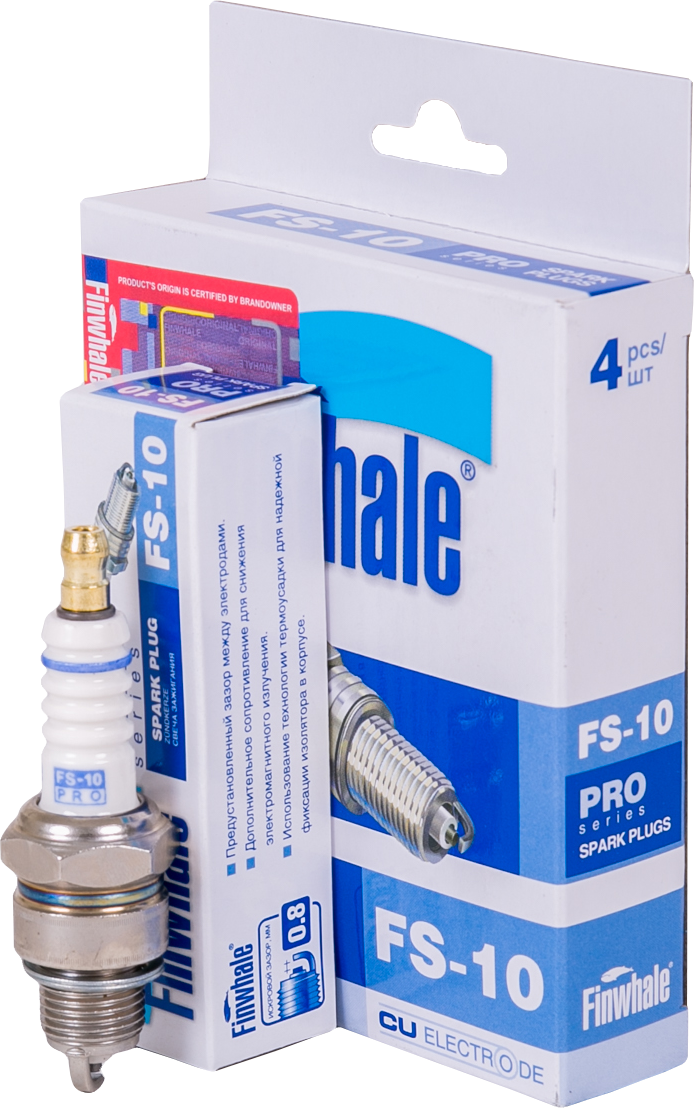 Свеча зажигания Finwhale. Артикул FS10