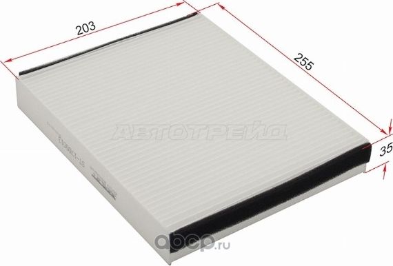 Фильтр салона FORD FOCUS III 11- (SAT). Артикул ST1709013