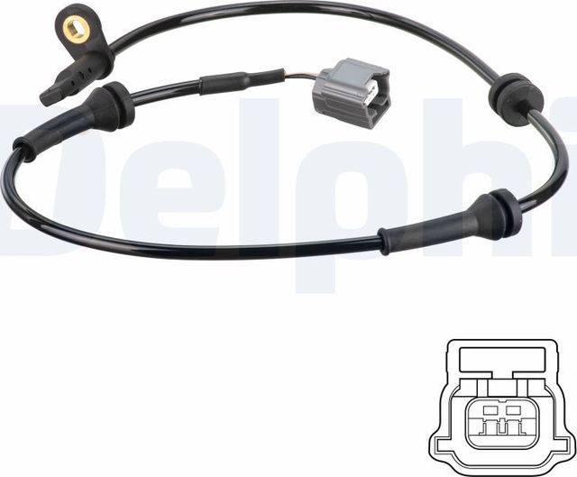 Датчик ABS Delphi для Renault Koleos II 2016-2026. Артикул SS20802
