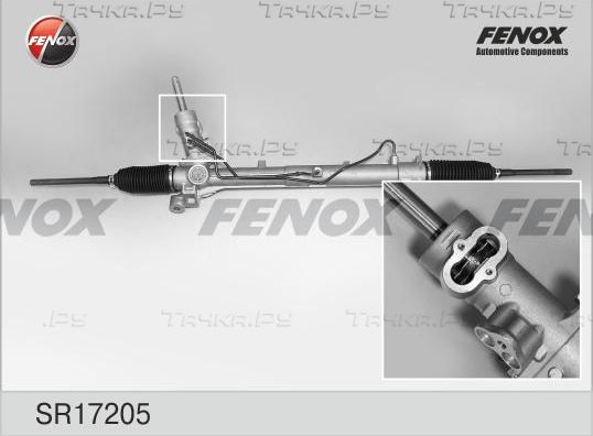 Рулевая рейка Fenox для Volvo V50 I 2004-2012. Артикул SR17205