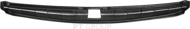 Накладка PT Group в проём багажника (черное тиснение) (ABS) для Renault Duster I 2012-2020. Артикул RDU112901