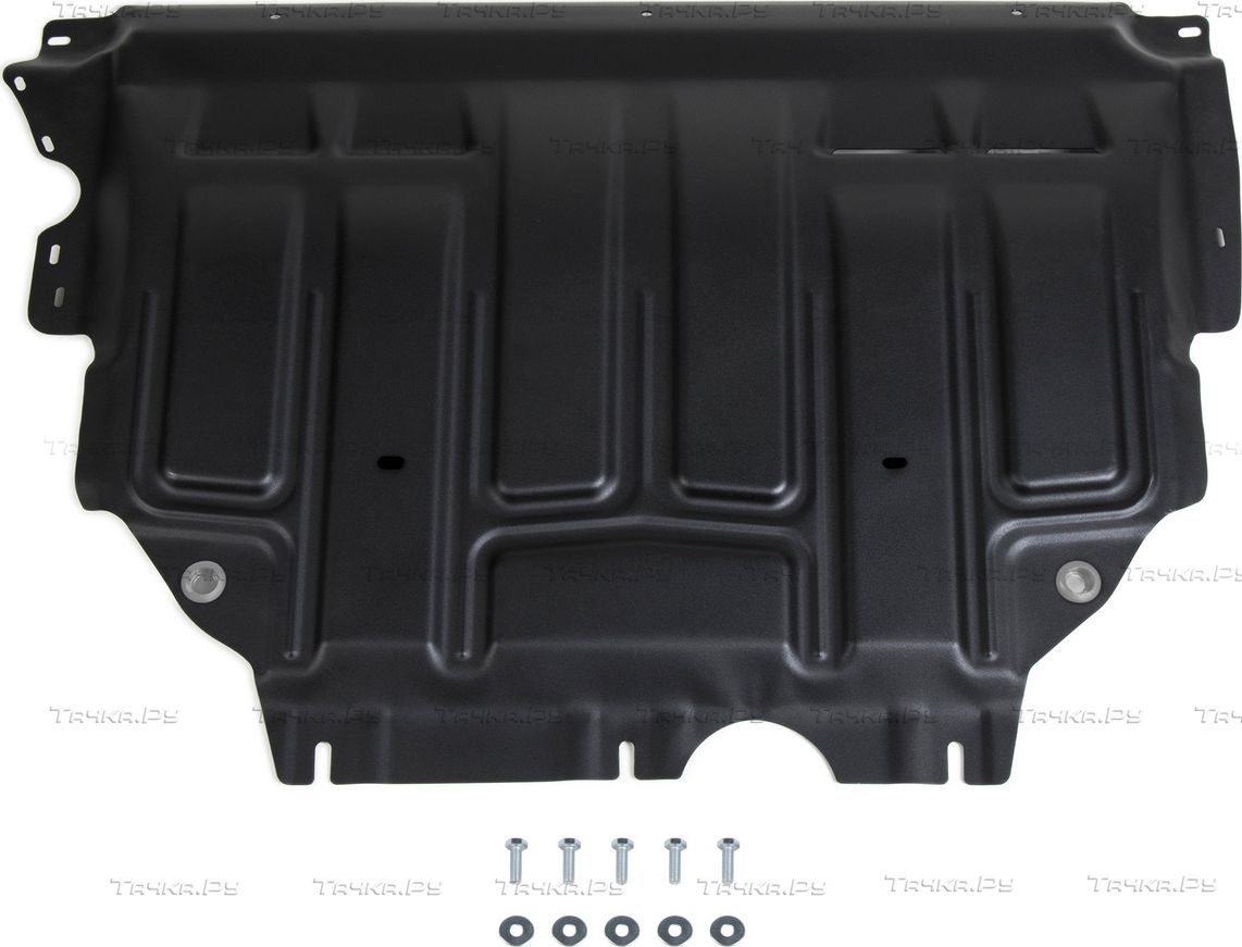 Защита AutoMax для картера и КПП Volkswagen Jetta VII 2020-2026. Артикул AM.5128.1