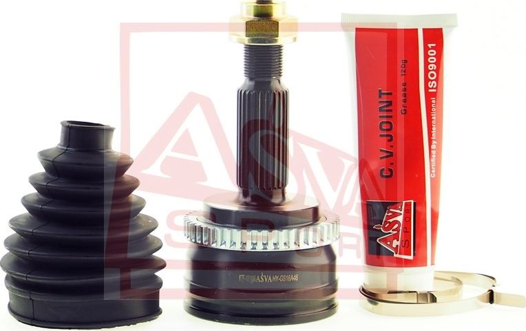 Шрус наружный (граната) Asva. Артикул HY-GS16A46