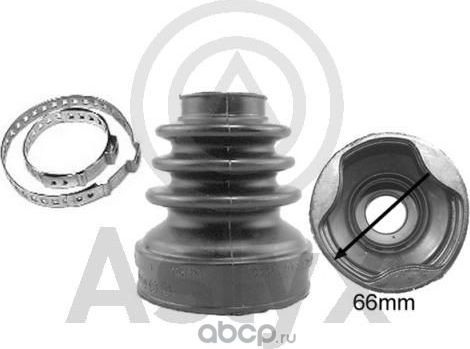 ПЫЛЬНИК ШРУСА К-Т RENAULT 28x60мм. renault kangoo-II (2008- ) (Aslyx). Артикул AS501541