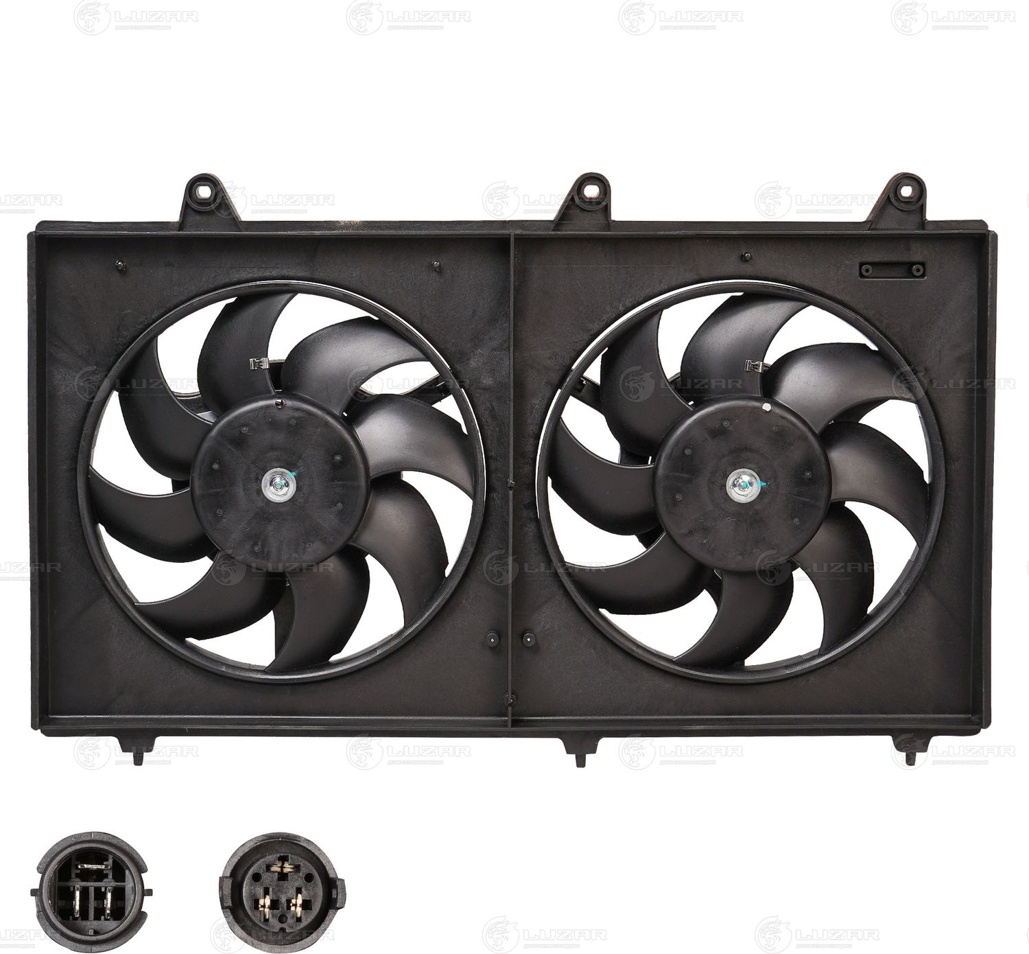 Вентилятор радиатора двигателя Luzar для Chery IndiS (S18D) I 2010-2015. Артикул LFK 3012