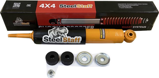 Амортизатор передний SteelStaff (FoamCell) для Toyota Land Cruiser 100 1998-2007, лифт 25 мм. Артикул SSF-3101