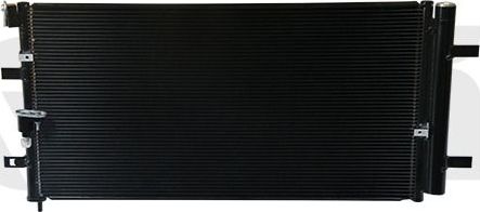 Радиатор кондиционера (конденсатор) Vika. Артикул 22601775101