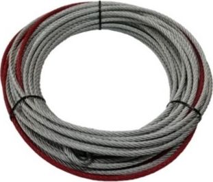 Трос стальной COMEUP (без крюка) для лебедок GIO 120 (готовый). Артикул 883213