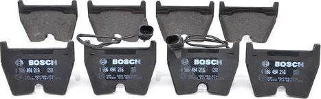 Тормозные колодки Bosch. Артикул 0 986 494 216
