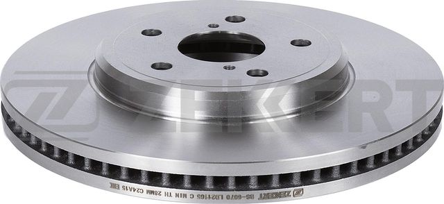 Тормозной диск Zekkert передний для Lexus LS III 2000-2006. Артикул BS-6070