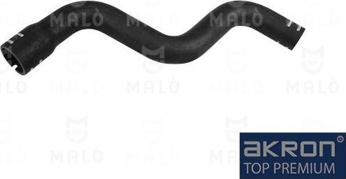 Патрубок радиатора (системы охлаждения) Malo левый верхний для Fiat Panda II 2004-2012. Артикул 14623A