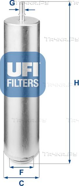 Топливный фильтр UFI для BMW 2 F22 2012-2026. Артикул 31.952.00