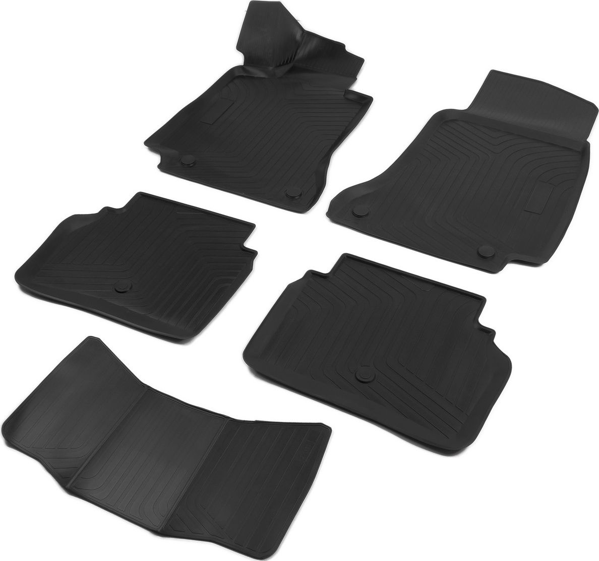 Коврики Rival для салона Mercedes-Benz E-class W213 седан 2016-2020 2020-2026. Артикул 13901001