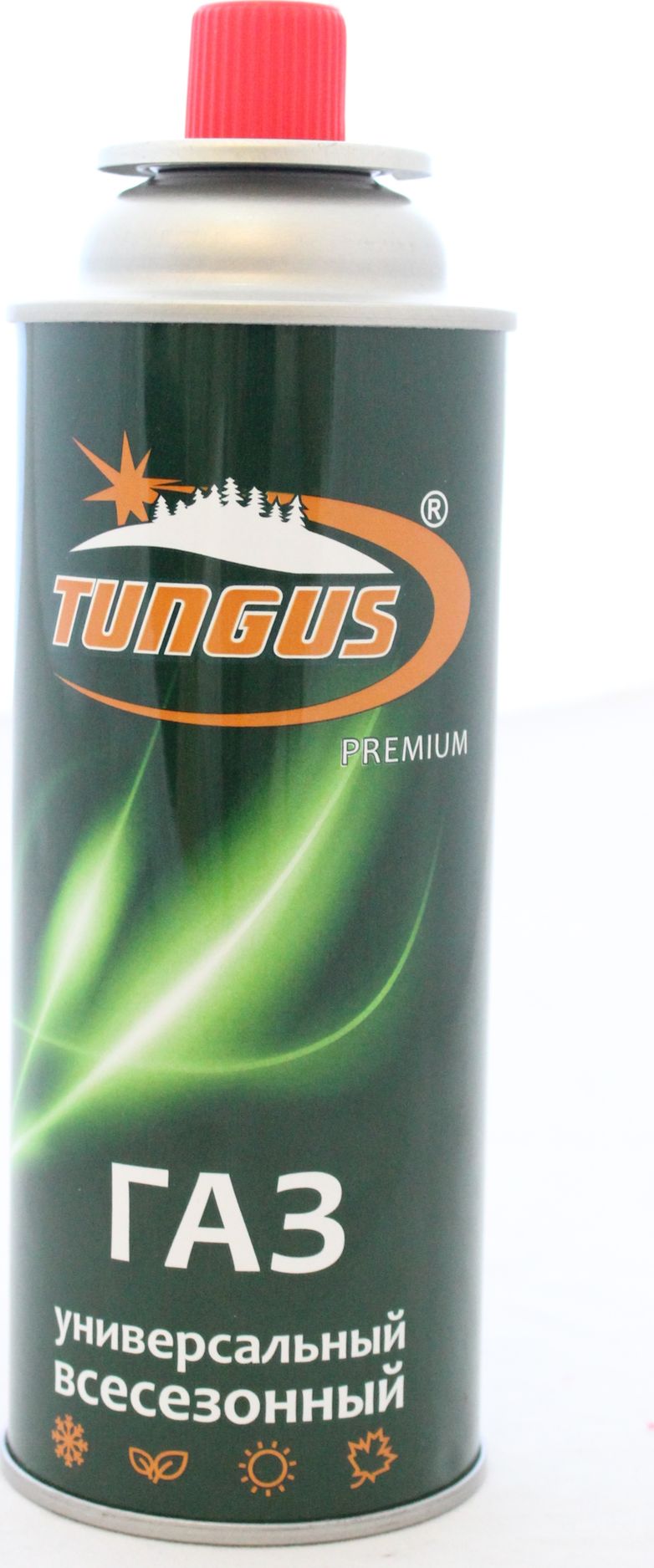 Баллон газовый цанговый Следопыт TUNGUS Premium 220 гр. Артикул TN-FG-220