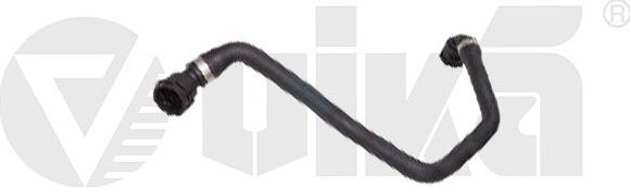 Патрубок радиатора (системы охлаждения) Vika (резина). Артикул 11237801