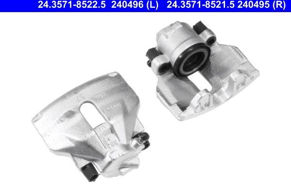 Тормозной суппорт ATE передний правый для SEAT Exeo 2009-2013. Артикул 24.3571-8521.5