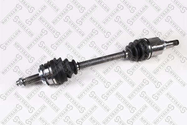 Полуось (привод в сборе, приводной вал) Stellox передняя левая для Toyota Corolla E140, E150 2006-2014. Артикул 158 2064-SX