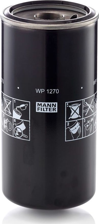 Масляный фильтр Mann-Filter. Артикул WP 1270
