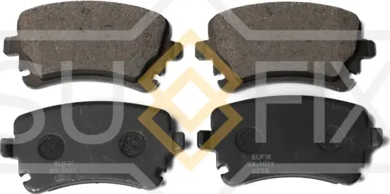 Колодки тормозные дисковые | зад прав/лев | (Sufix). Артикул SX-1031