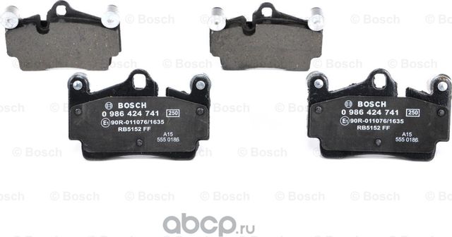 Колодки торм к-т (Bosch). Артикул 986424741