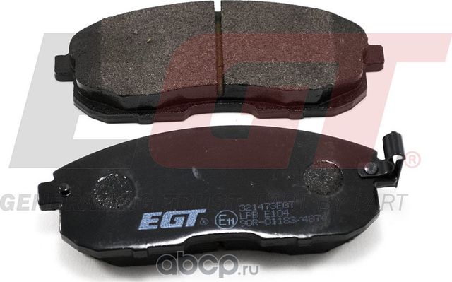 Колодки тормозные дисковые (EGT). Артикул 321473EGT