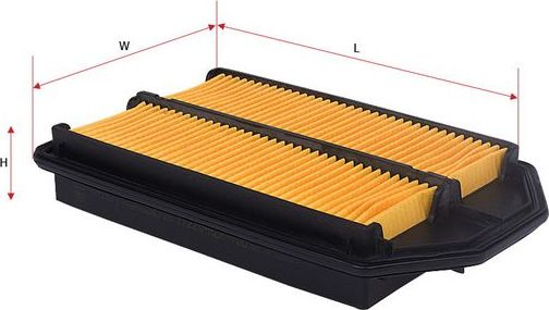 Воздушный фильтр Sakura. Артикул A-1671