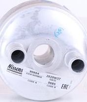 Радиатор масляный (маслоохладитель) для АКПП Nissens (алюминий). Артикул 90664