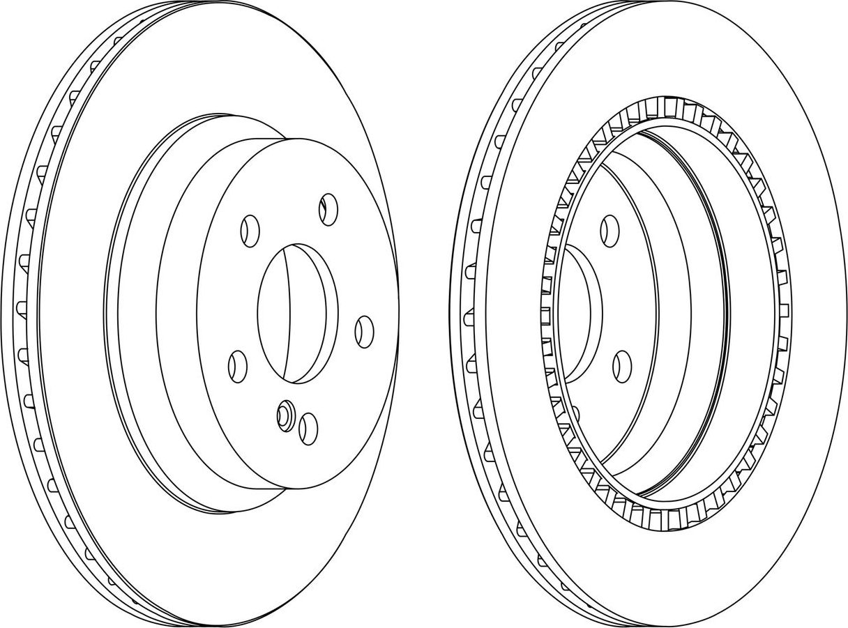 Тормозной диск Ferodo Premier. Артикул DDF1672C