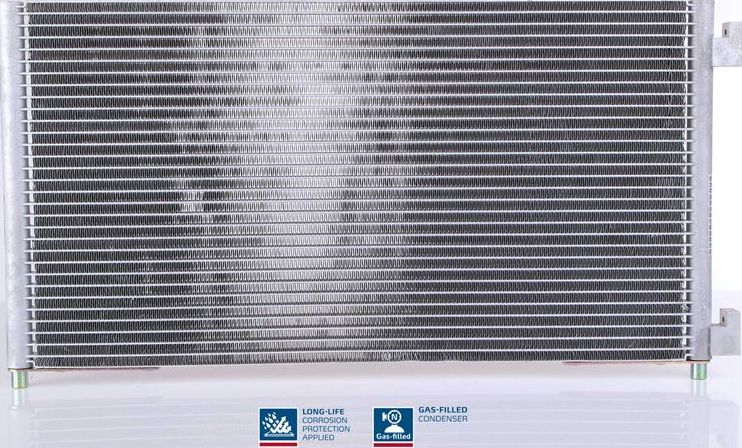 Радиатор кондиционера (конденсатор) Nissens (алюминий). Артикул 94596