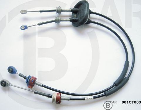 Трос переключения передач КПП B CAR для Citroen C2 2003-2012. Артикул 001CT003