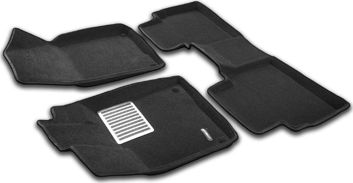 Коврики текстильные Euromat 3D Lux для салона Geely Cityray 2024-2026. Артикул EM3D-001417