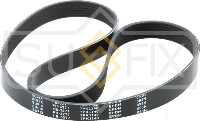 Ремень поликлиновый 7PK1140 (Sufix). Артикул FB3277
