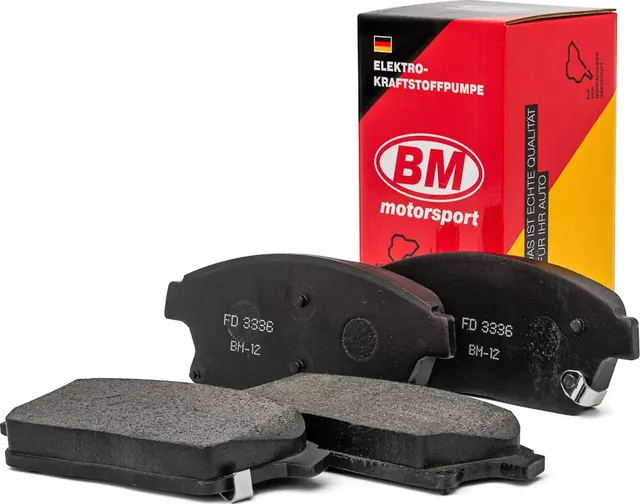 Колодки тормозные дисковые | перед, прав, лев | (BM) BM. Артикул FD 3336