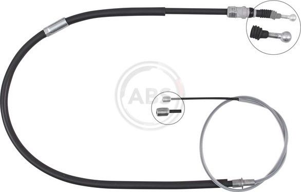 Трос ручника (тросик ручного тормоза) ABS. Артикул K10094