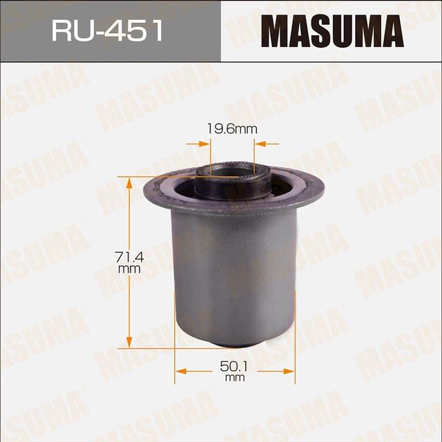 Сайлентблок MASUMA Regius/KCH4#, RCH41, RCH47/ rear. Артикул RU451