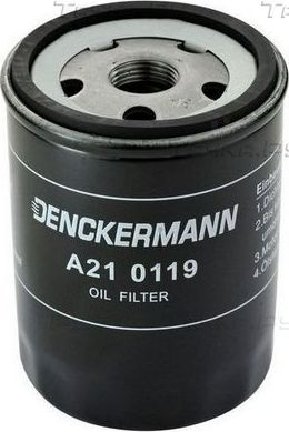 Масляный фильтр Denckermann для Lancia Dedra 1989-1999. Артикул A210119
