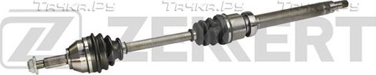 Полуось (привод в сборе, приводной вал) Zekkert. Артикул AW-4668