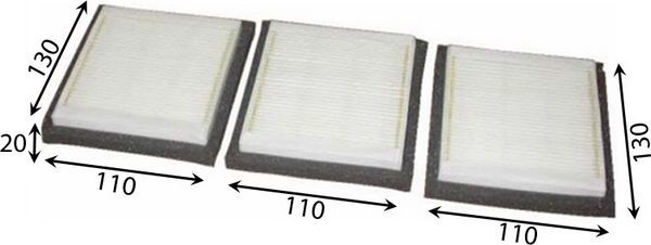 Салонный фильтр JS Asakashi. Артикул AC0060SET