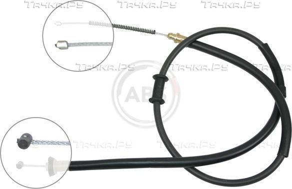 Трос ручника (тросик ручного тормоза) ABS. Артикул K18228
