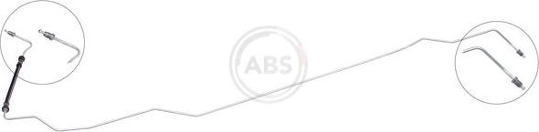 Тормозной шланг ABS задний левый внешний для Renault Fluence I 2010-2017. Артикул SL 1399