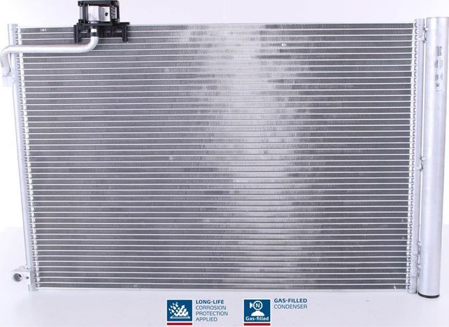 Радиатор кондиционера (конденсатор) Nissens (алюминий) для Mercedes-Benz E-Класс IV (W212, S212, C207) 2009-2016. Артикул 940414