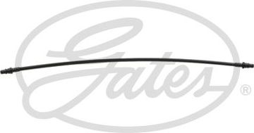 Патрубок печки (шланг отопителя) Gates. Артикул 02-1618