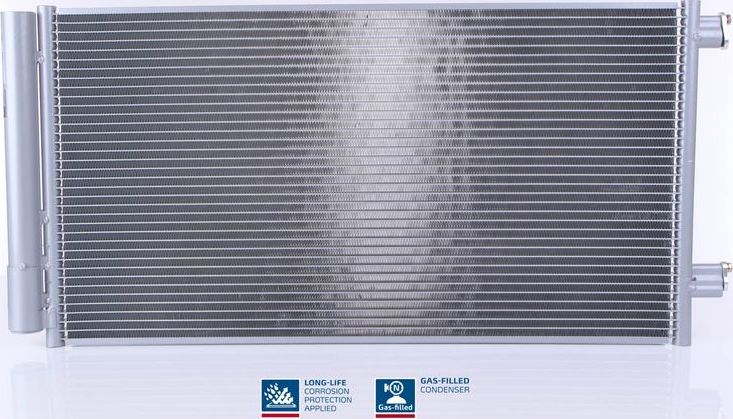 Радиатор кондиционера (конденсатор) Nissens (алюминий). Артикул 940678