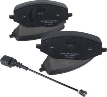 Тормозные колодки Zentparts. Артикул Z07769